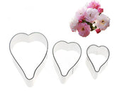 WILD ROSE FLOWER PETAL CUTTERS SET A398